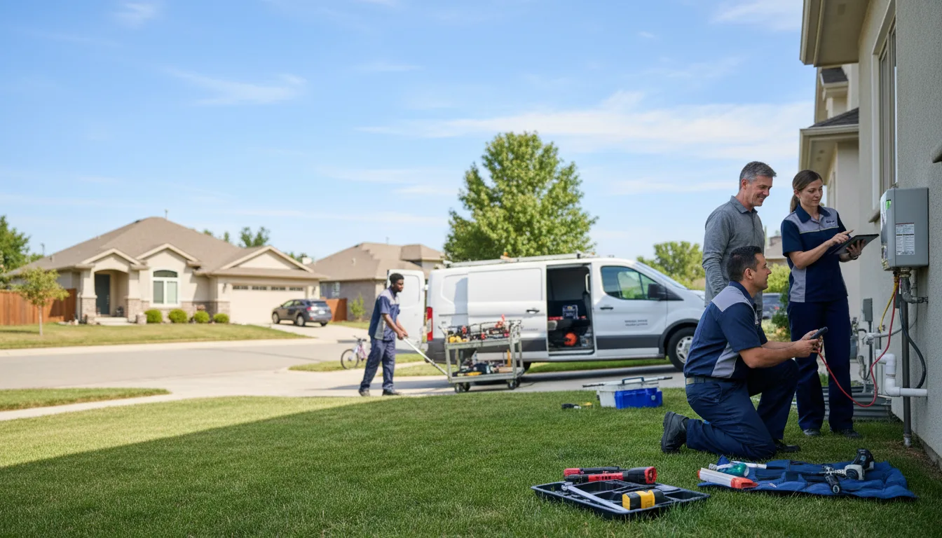 Tankless water heater service in Randolph, MS